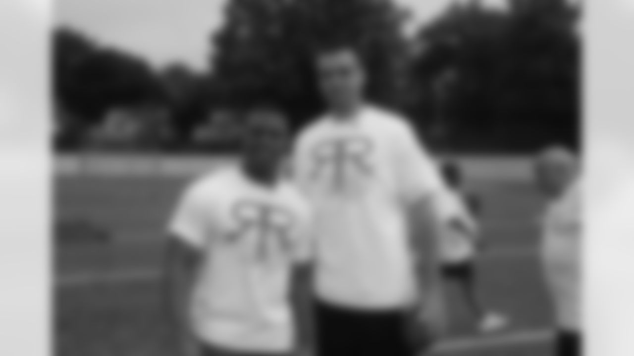 Ray Rice holds a youth football camp in his hometown of New Rochelle, New York in June 2009. [Photos courtesy of Kevin O'Brien]