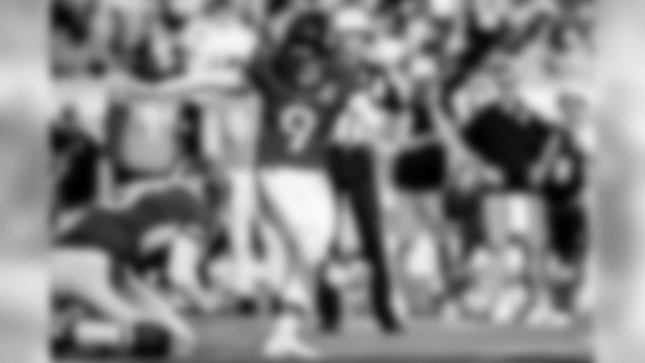 Kicker Justin Tucker kicks a field goal at the 2020 Pro Bowl game, Sunday, Jan. 26, 2020 in Orlando, Fla.