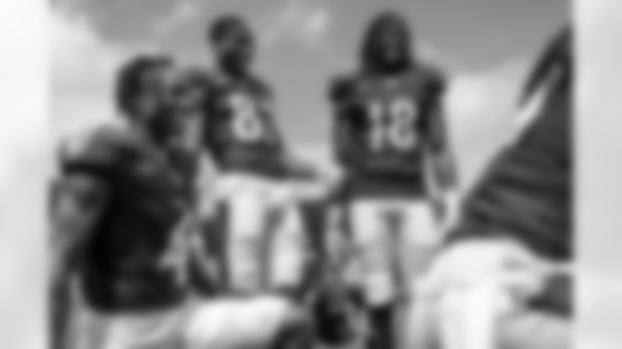 From left: WR Zay Flowers, WR Sean Ryan, WR Dontay Demus Jr.