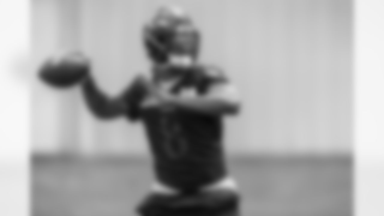 QB Lamar Jackson

Jackson is now in a higher volume passing attack, is being empowered more at the line of scrimmage, and has the best collection of weapons in his career. It's on him to take Todd Monken's new offense by the reins and flourish. His comfort level within the offense is probably the most critical part of training camp.