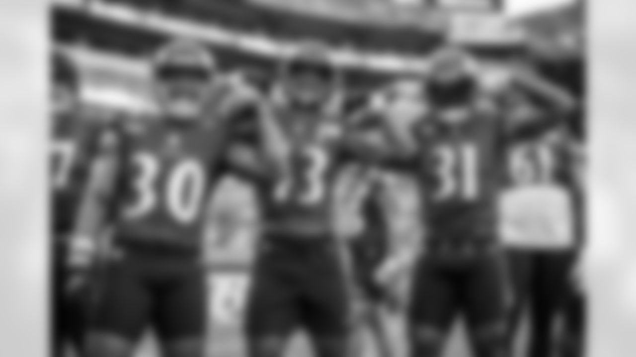 RB Tyler Badie, RB Justice Hill, & RB Corey Clement