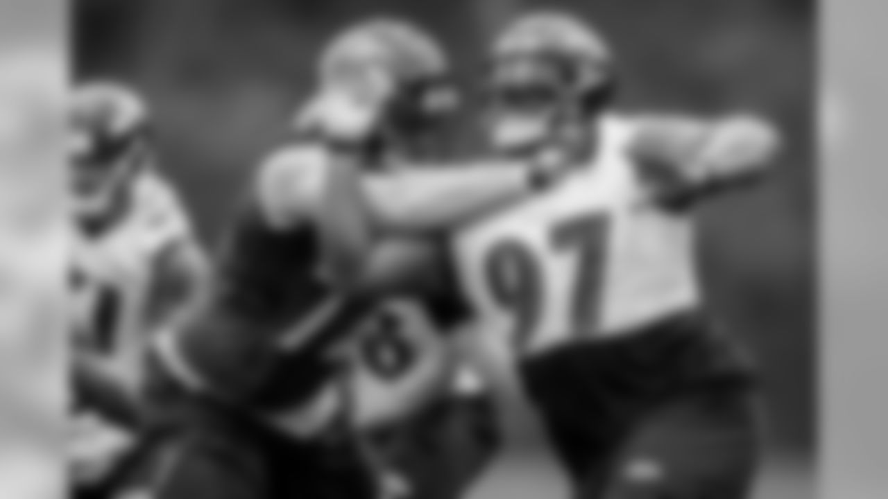 DT Michael Pierce - After showing up to minicamp overweight, all eyes will be on Pierce – the team's highest-graded defensive player last year by Pro Football Focus, to be ready to roll.