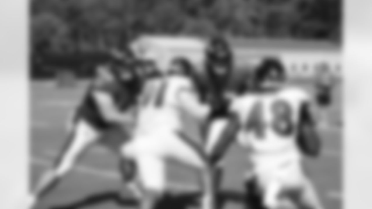 DT Travis Jones, OLB Jeremiah Moon, G Ben Cleveland & T Daniel Faalele