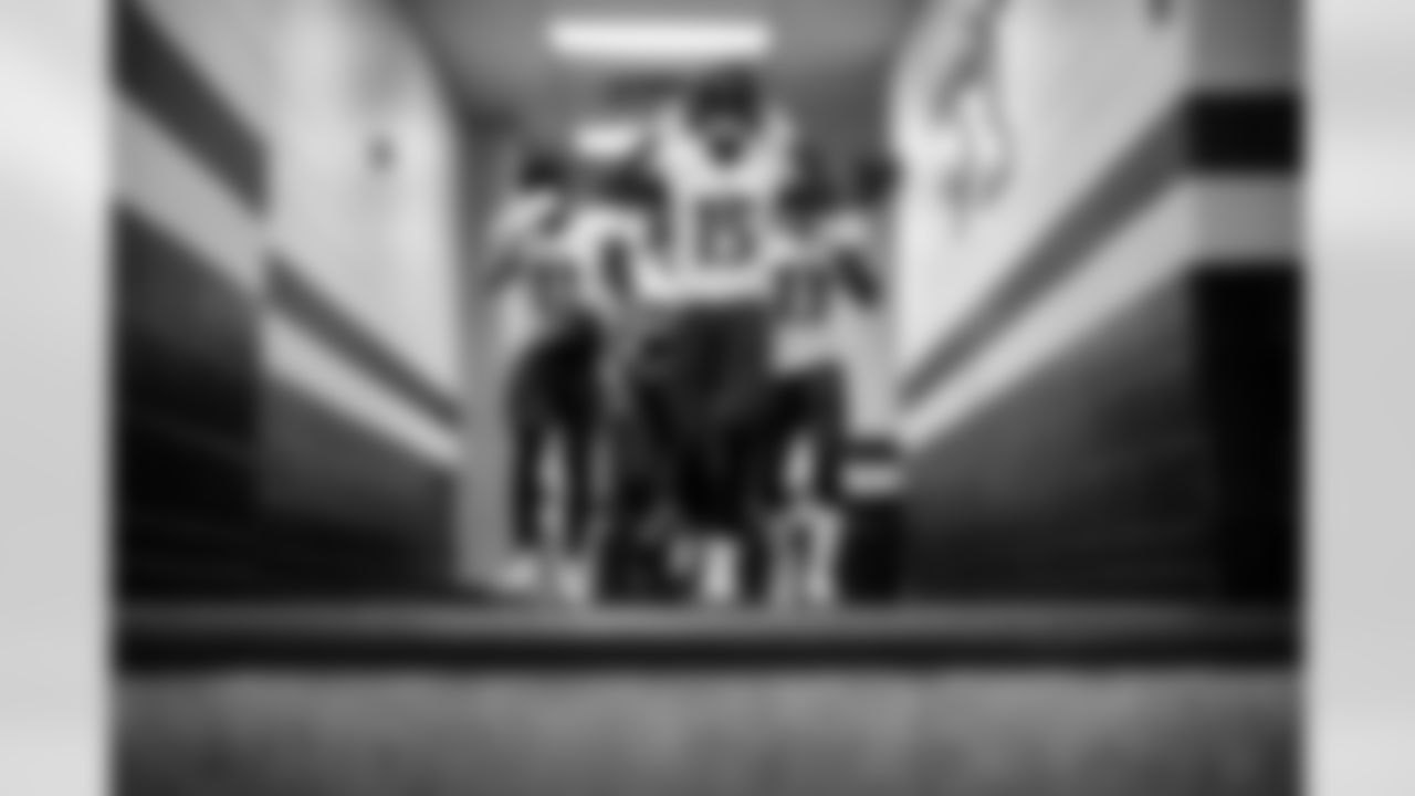 Receivers leave the locker room