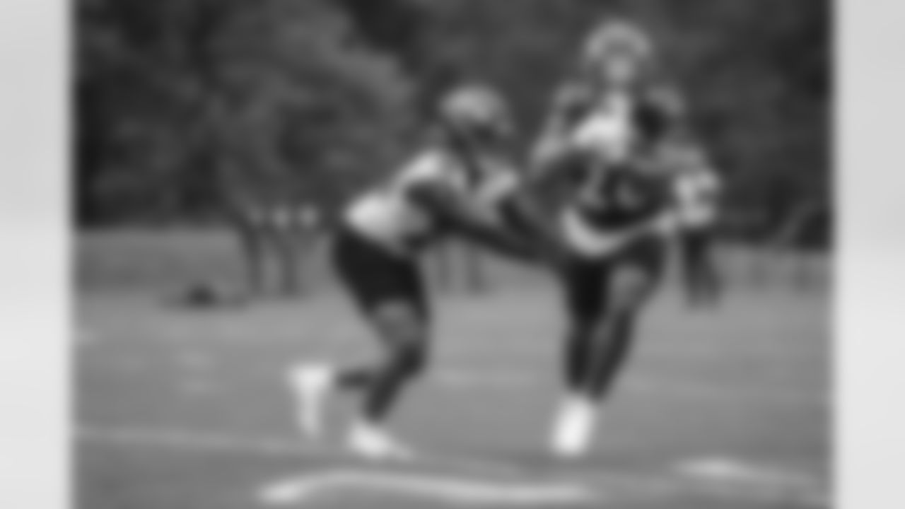 RB Mike Davis and S Geno Stone