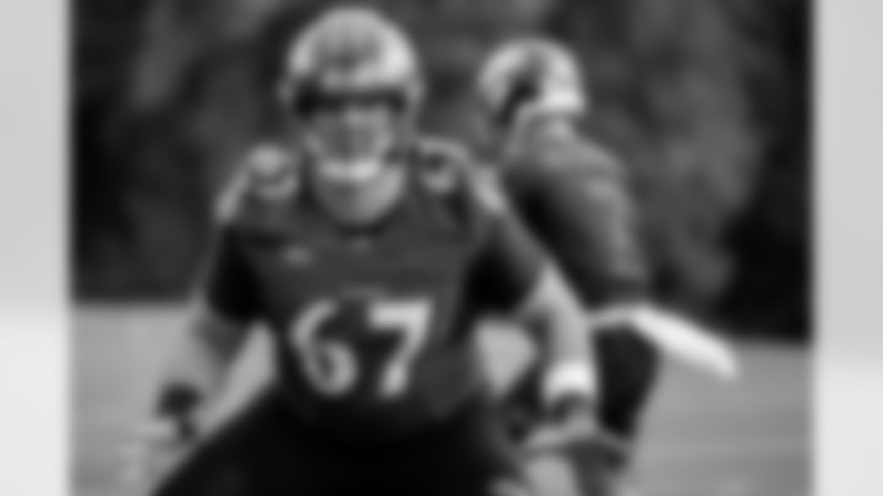 G Ben Bredeson
Bredeson hopes to compete for the starting job at left guard. At the very least, he would like to establish himself as a reliable backup who is ready to play well if a starter goes down. The 2020 fourth-round pick was known for his smarts and reliability at Michigan, and it will be important for Bredeson to make the most of all the reps he gets, starting with OTAs.