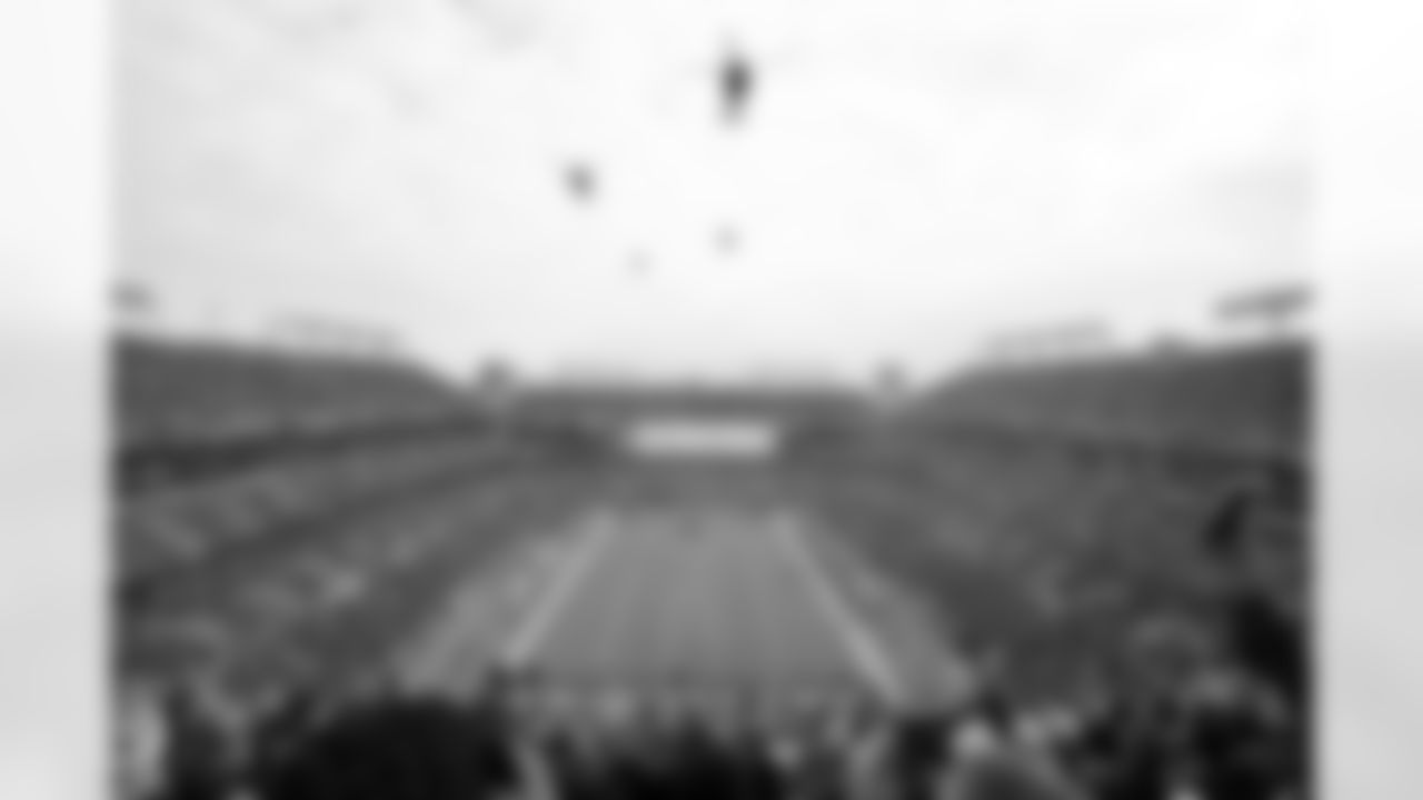 A flyover at M&T Bank Stadium.