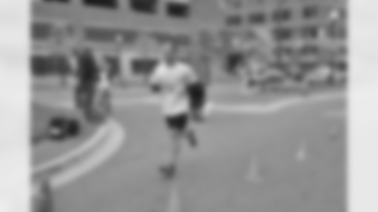 The 5K Fun Run was held to support Brigance's Brigade, the foundation created by longtime Baltimore football fixture O.J. Brigance who is currently fighting amyotrophic lateral sclerosis (ALS).