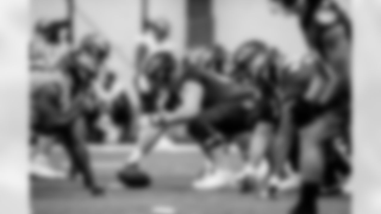 Ravens practice for Sunday's game against the Pittsburgh Steelers.