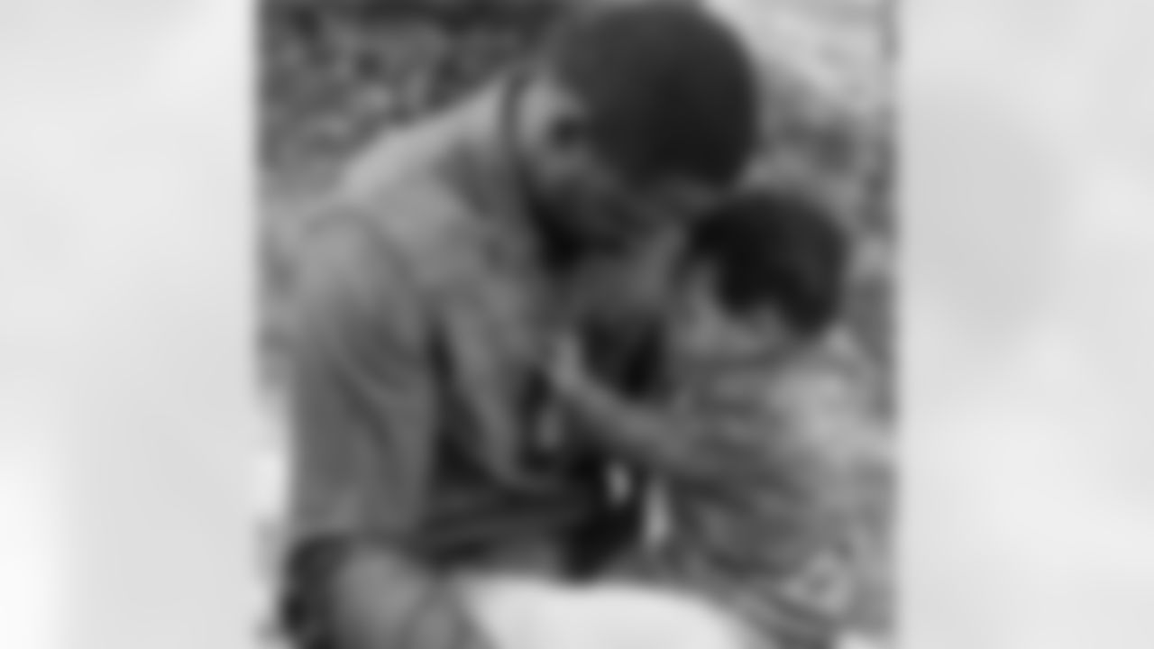 torreysmithwr[Torrey Smith]:Day 16: Thankful for my child Every decision I have ever made was done with my child in mind. Long before he arrived I knew that I wanted a better childhood for him than I had growing up. I knew that I wanted to set a good example for him or her. Staying out of trouble, graduating from college, and establishing a great family foundation is something that I wanted and knew it would affect my children's future. Now that he is here it is unreal! There is nothing like coming home and seeing a big ol smile on his face. Regardless of what happens on the field I come home to someone who has nothing to say (literally) and loves me being there. Can't even say that about Coach Chanel haha. I thank god for my son everyday and pray that he gives me the strength and guidance to be the best man that I can be for him. #tc30days