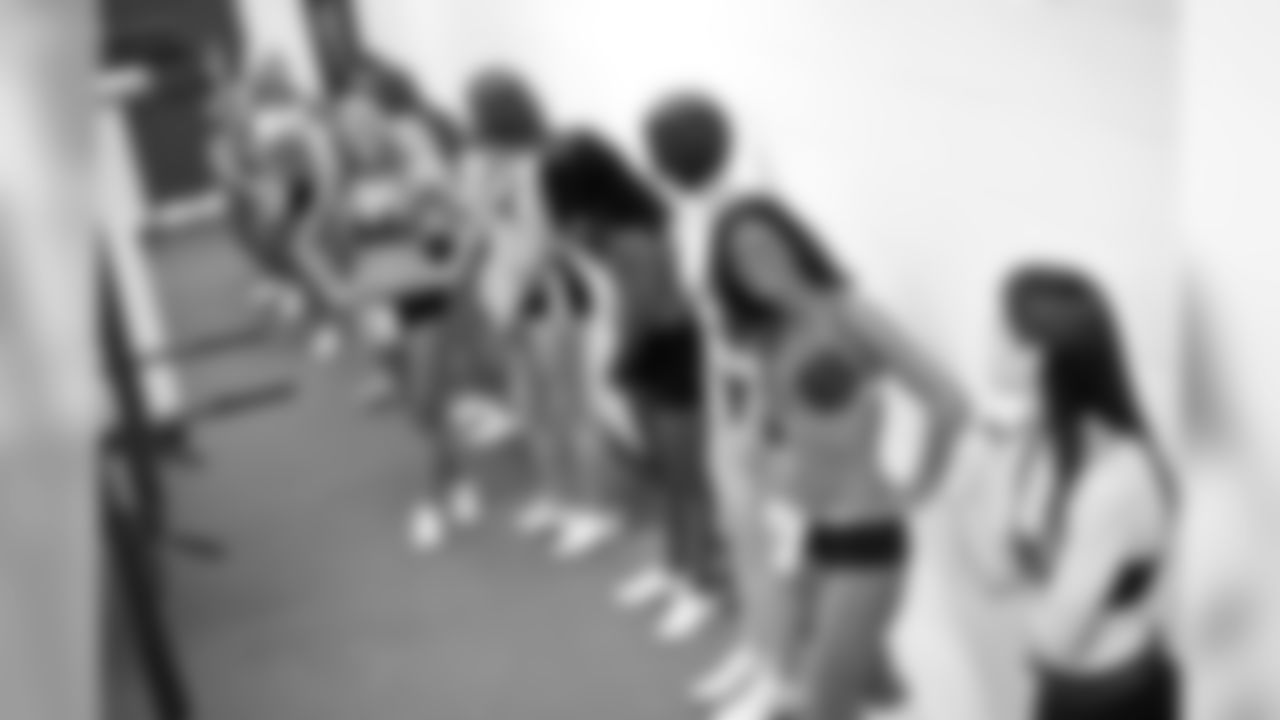 On Saturday, 230 women and men tried out at Merritt Athletic Club to make the 2011 Ravens cheerleading squad.