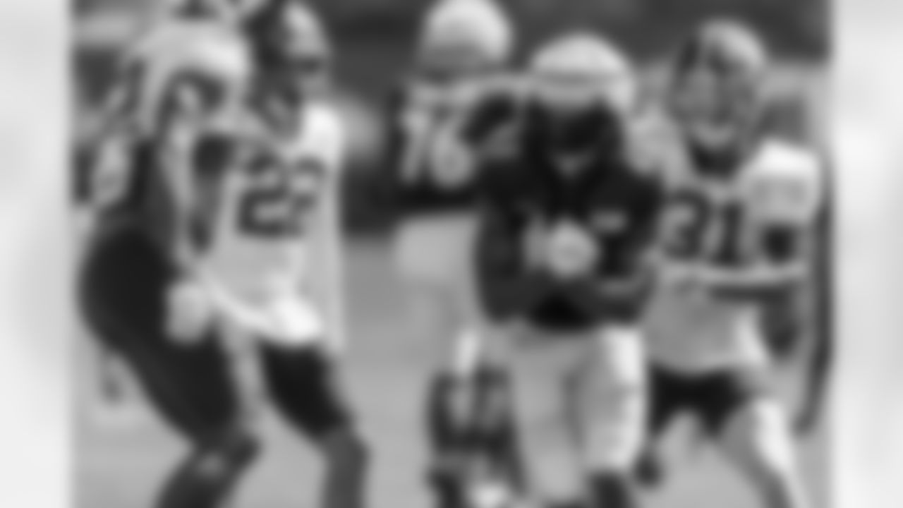 RB Justice Hill
The Ravens' backfield is crowded, especially with the return of J.K. Dobbins, but Hill has continued to look like a player deserving of an offensive role. He had a long outside run Tuesday and also had a chunk play on a wheel route catch.