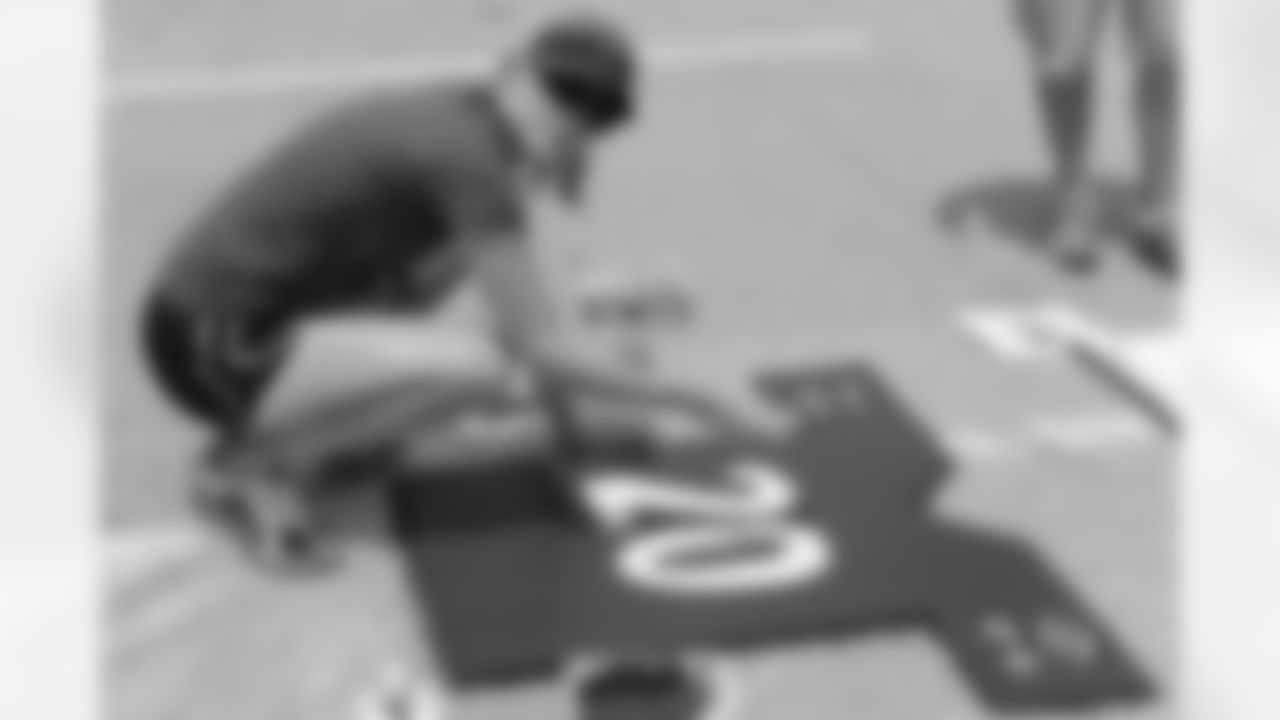The Ravens team up with KaBOOM! to build a playground for the Good Samaritan Hospital's Child Development Center in June 2009.
