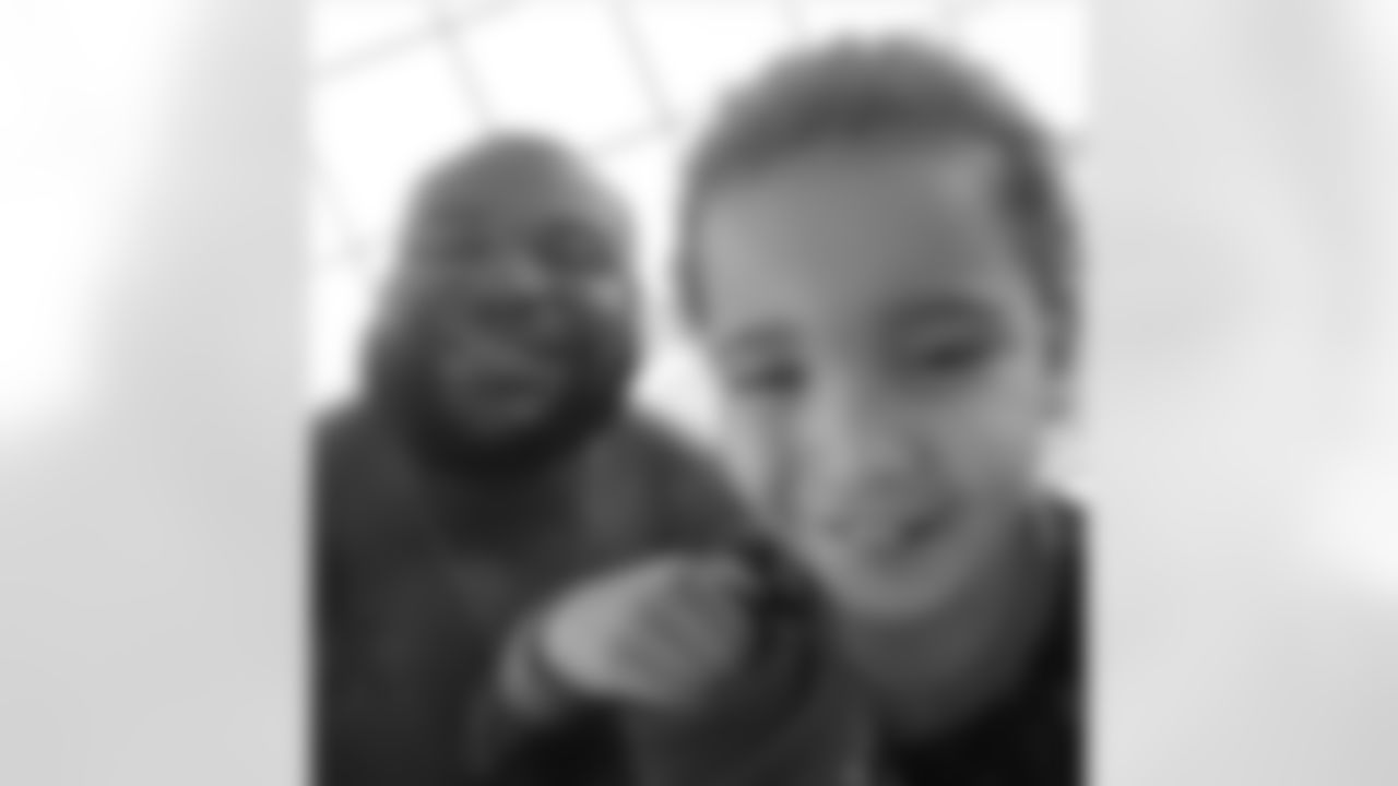 brandonw_66 [Brandon Williams]: Hanging out with my main man Ryder before school!!!!!