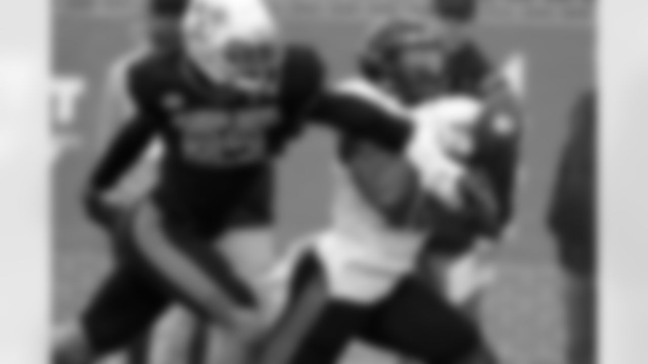 CB Julius Brents, Kansas State
Brents has great size at 6-foot-3, 202 pounds and was one of 10 standouts from the week from NFL Network's Daniel Jeremiah. Jeremiah wrote, "he's loose and fluid for a big player at the position." Jeremiah also gave a shoutout to Miami cornerback Tyrique Stevenson, who he called a "feisty player."