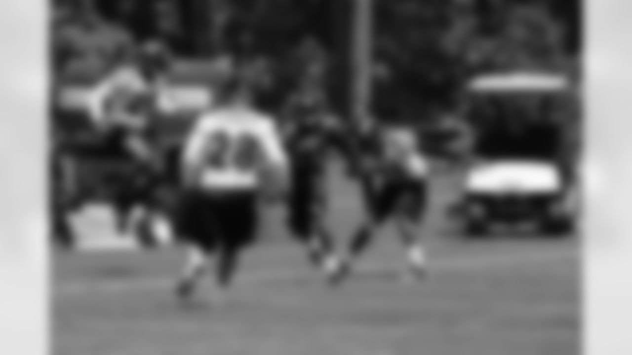 The Ravens hold a passing camp at their Owings Mills training facility in May 2009.