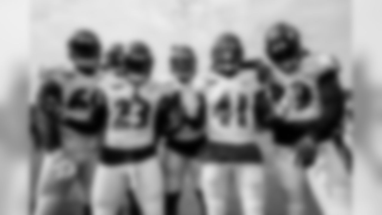 DT Willie Henry, S Tony Jefferson, DB/LB Anthony Levine Sr. and OLB Matthew Judon
