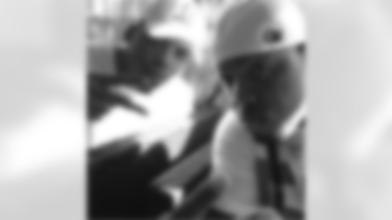 untouchablejay55 [Terrell Suggs]: Me and Cam Newton chillin in the green room!  TRONSI