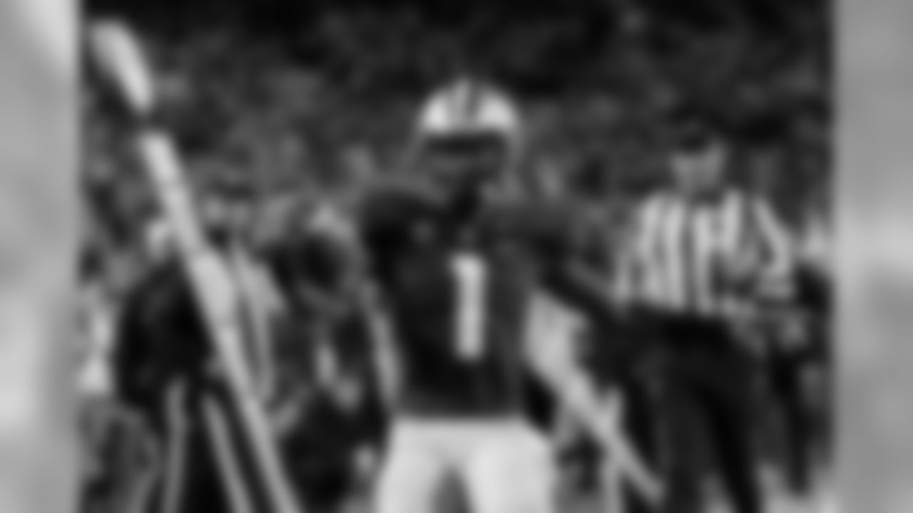 The speedster is the fastest player in the draft, and might even be one of the fastest players to ever enter the draft. He set a combine record by running the 40-yard dash in 4.22 seconds.