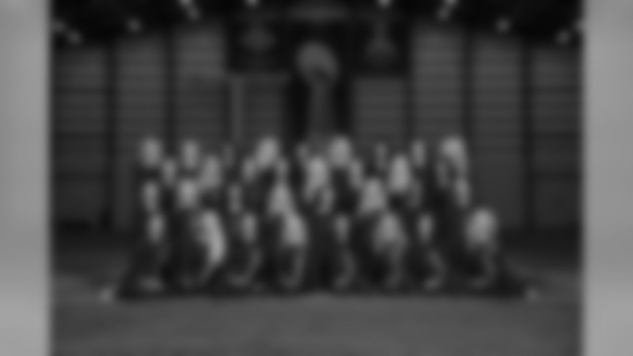 Back Row (left to right): Katie, Melanie, Hillary, Ali, Amanda R., Summer, Kaila, Shayna, Amber T.Third Row (left to right): Danielle, Reilly, Samantha, Amber Lynn, Jackie, Julieanne, Hannah, Ashley S.Second Row (left to right): Ashley C., Kori, Keishawna, Carli, Brianna, Brittany B., Nikki, Amanda G.Front Row (left to right): Natalie, Lauren, Nicolette, Taylor, Dana, Sara, Janine, Brittany A.