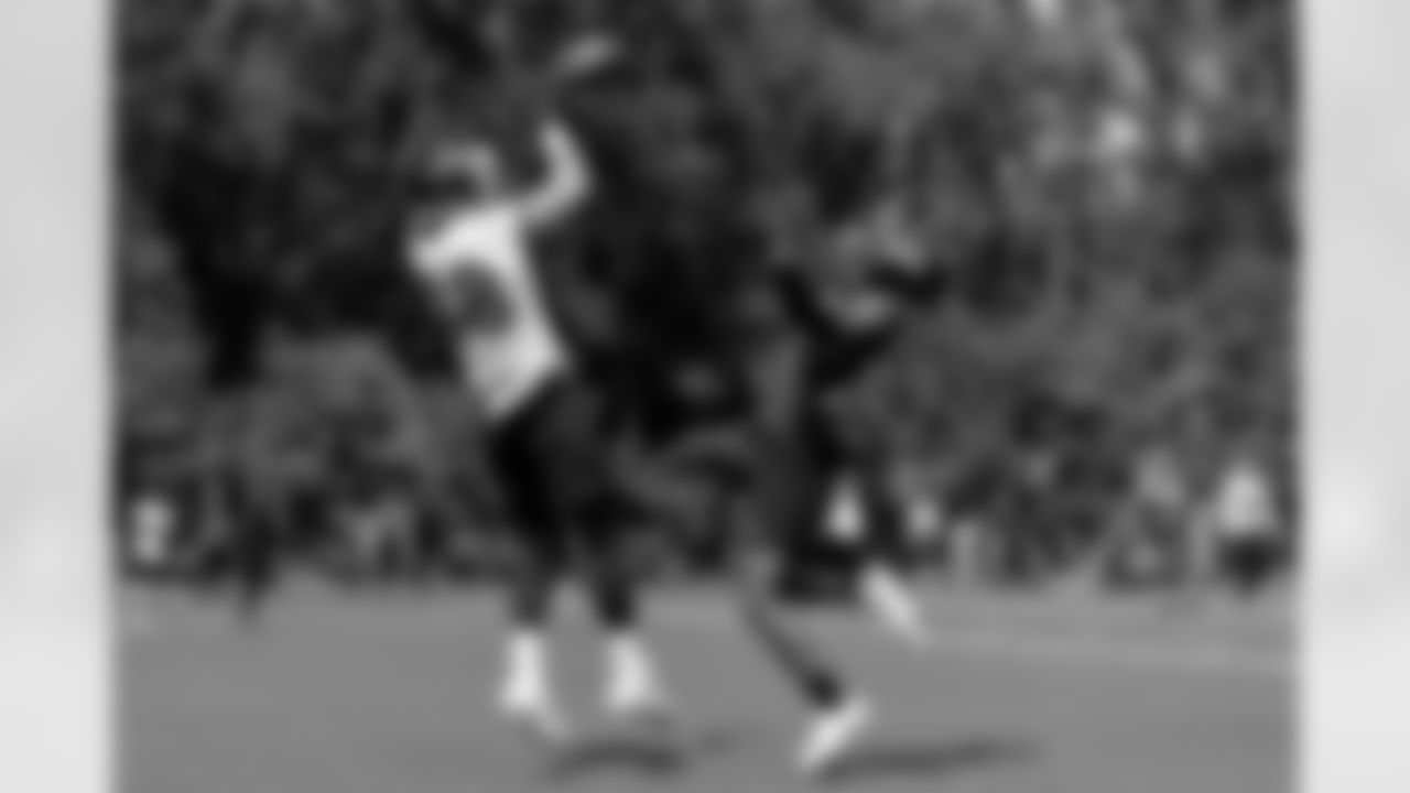TE Tony Poljan and CB Anthony Averett
