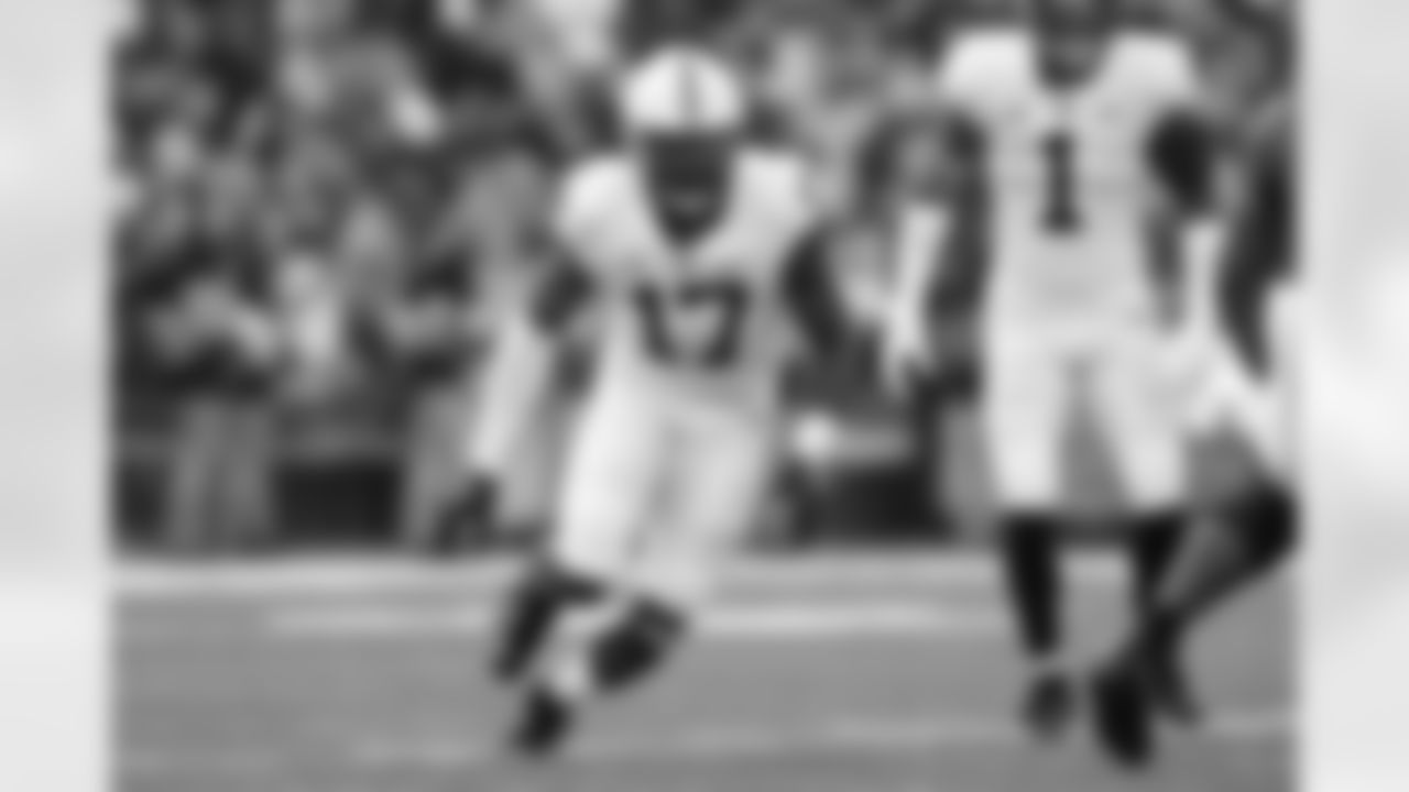 EDGE Arnold Ebiketie, Penn State
Born in Cameroon, Ebiketie grew up in Maryland and started out at Temple before transferring to Penn State, where he broke out last season with 9.5 sacks and 17 tackles for loss.