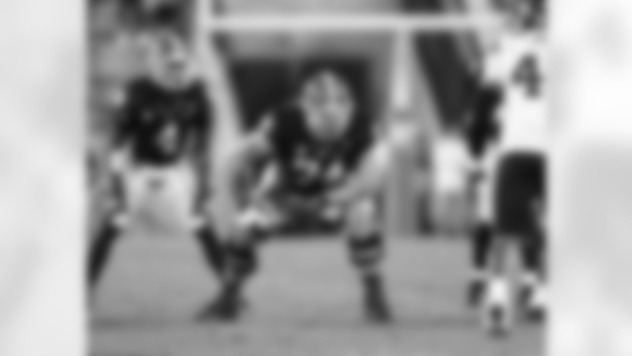 G Ben Cleveland
At 6-foot-6, 343 pounds, Cleveland ran the 40-yard dash in 5.01 seconds (unofficial). He was the second-heaviest guard in the entire class (1 pound less than Deonte Brown), yet turned in the third-fastest 40-yard dash time of any guard.