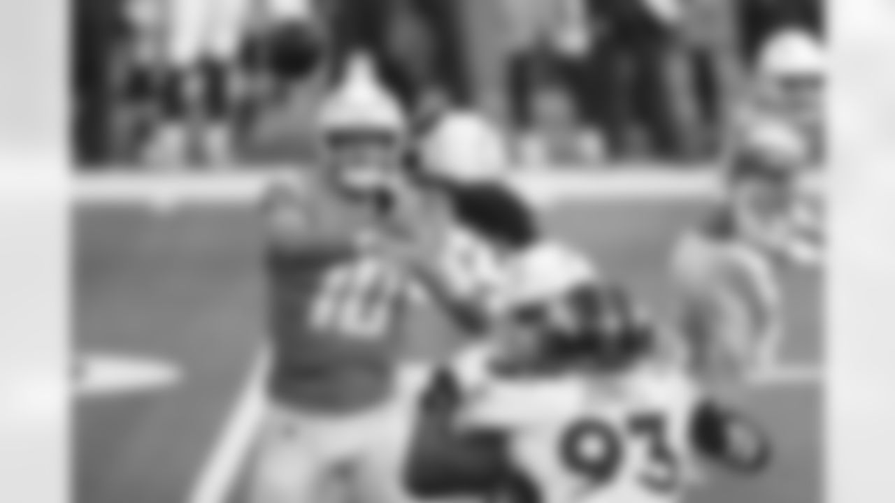 Justin Herbert, Week 6 vs. Los Angeles Chargers
Career/2020 stats: 15 games, 66.6% completions, 4,336 yards, 31 touchdowns, 10 interceptions, 98.3 QB rating
The Ravens will get their first look at the 2020 Offensive Rookie of the Year, who threw more touchdown passes than any first-year player in league history. Herbert's poise for a 23-year-old quarterback is impressive, and it appears the Chargers struck gold with the sixth pick in the 2020 draft. First-year Head Coach Brandon Staley says the team's offense will be built around its young quarterback.