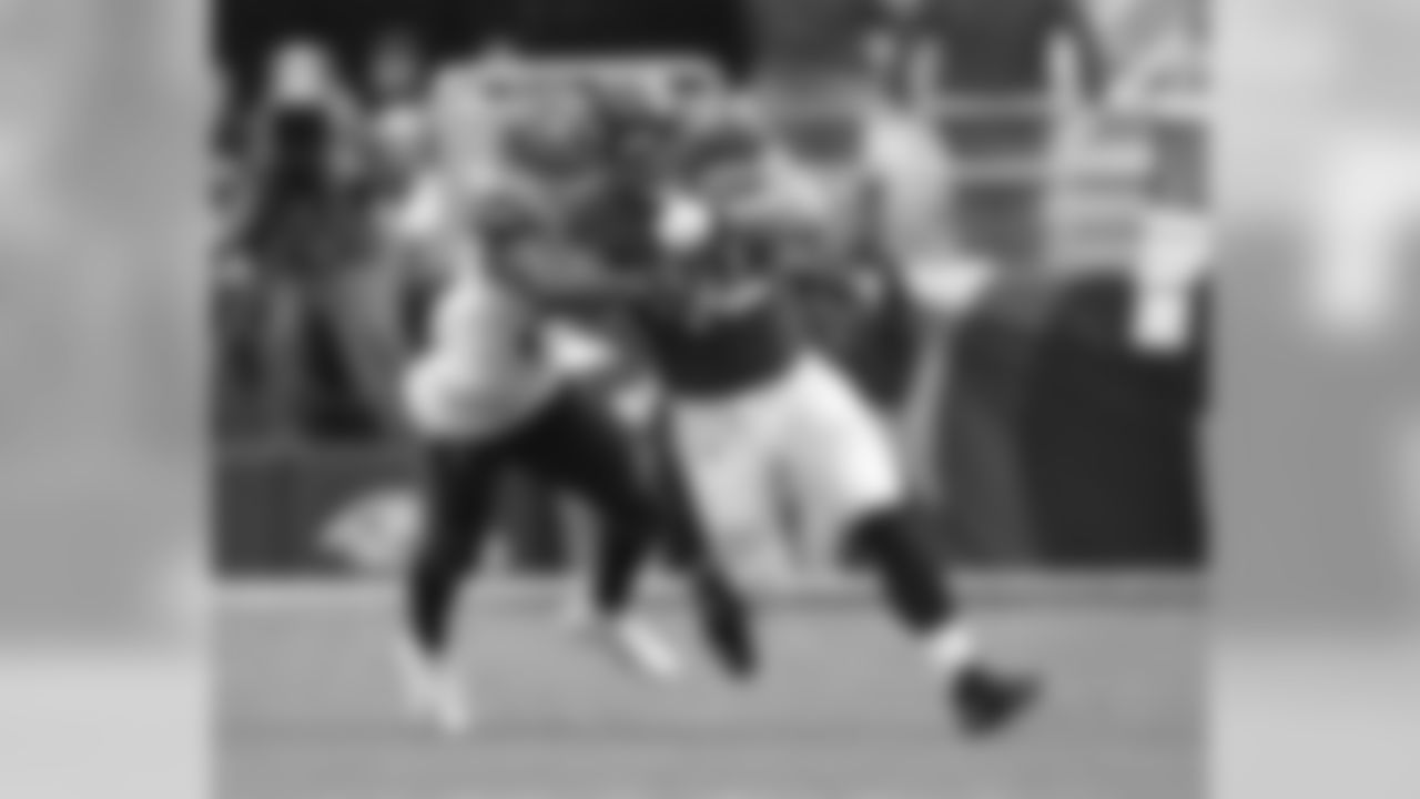 FB Patrick Ricard
The Ravens are on pace to set NFL rushing records. Ricard is the wrecking ball in the middle of it. He's the AFC's top-graded fullback, according to Pro Football Focus, and second in the NFL only behind former Raven Kyle Juszczyk, who is now in San Francisco. The NFL's only two-way player, Ricard also has nine tackles, one sack and forced fumble as a defensive lineman. He's as rare as they come.