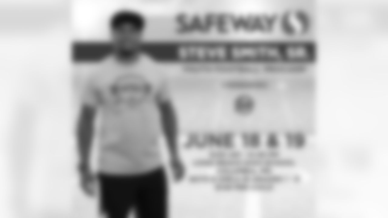 @aceandsmitty: Can't wait for my annual Safeway Youth Football ProCamp in partnership with Tide in Baltimore this summer! Check out SteveSmithCamp.com for details #stevesmithsr #procamps