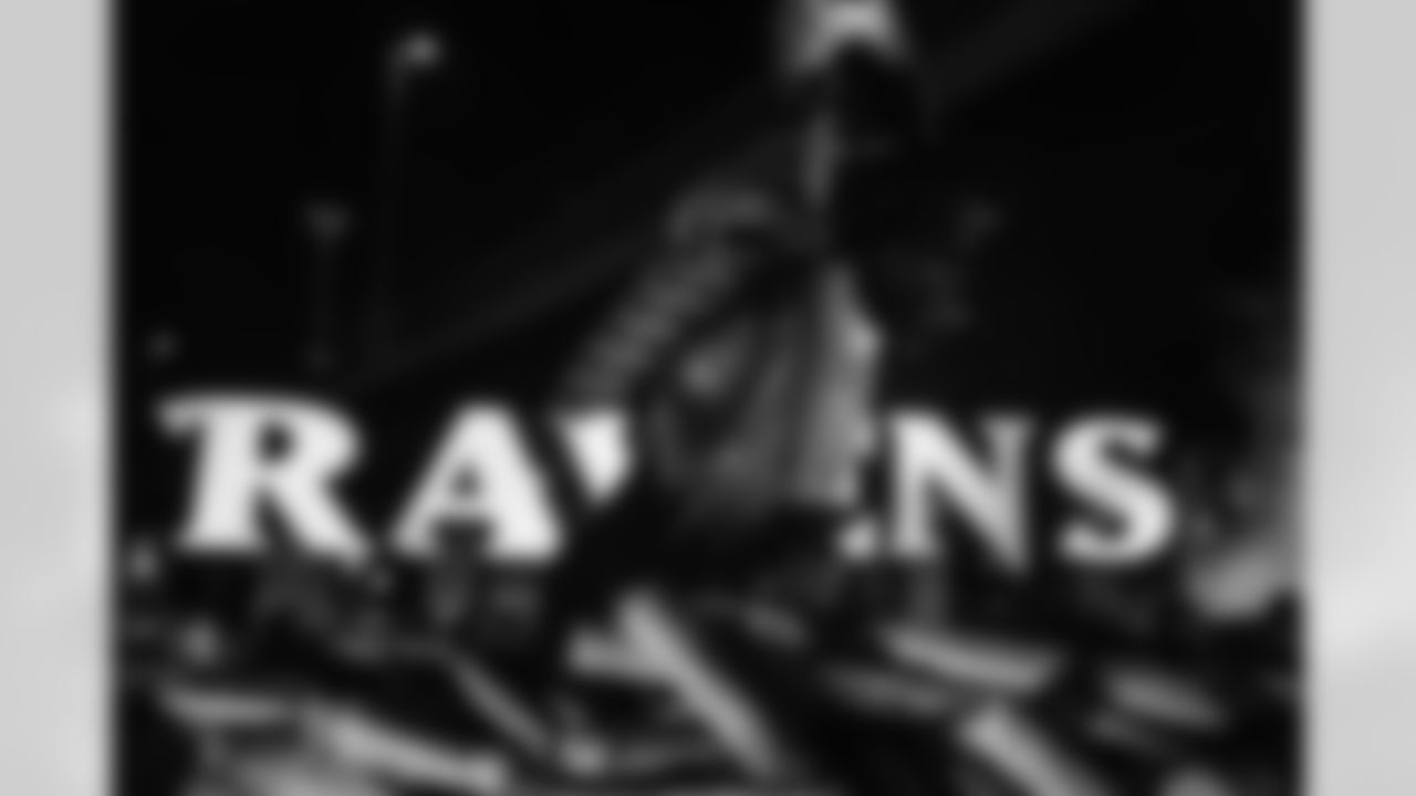 January 7, 2021. In celebration of the the Baltimore Ravens upcoming first round playoff game versus the Tennessee Titans, the Ravens hosted a fun, safe, and free Drive Thru Rally at M&T Bank Stadium which included car stenciling, lasers and handouts.