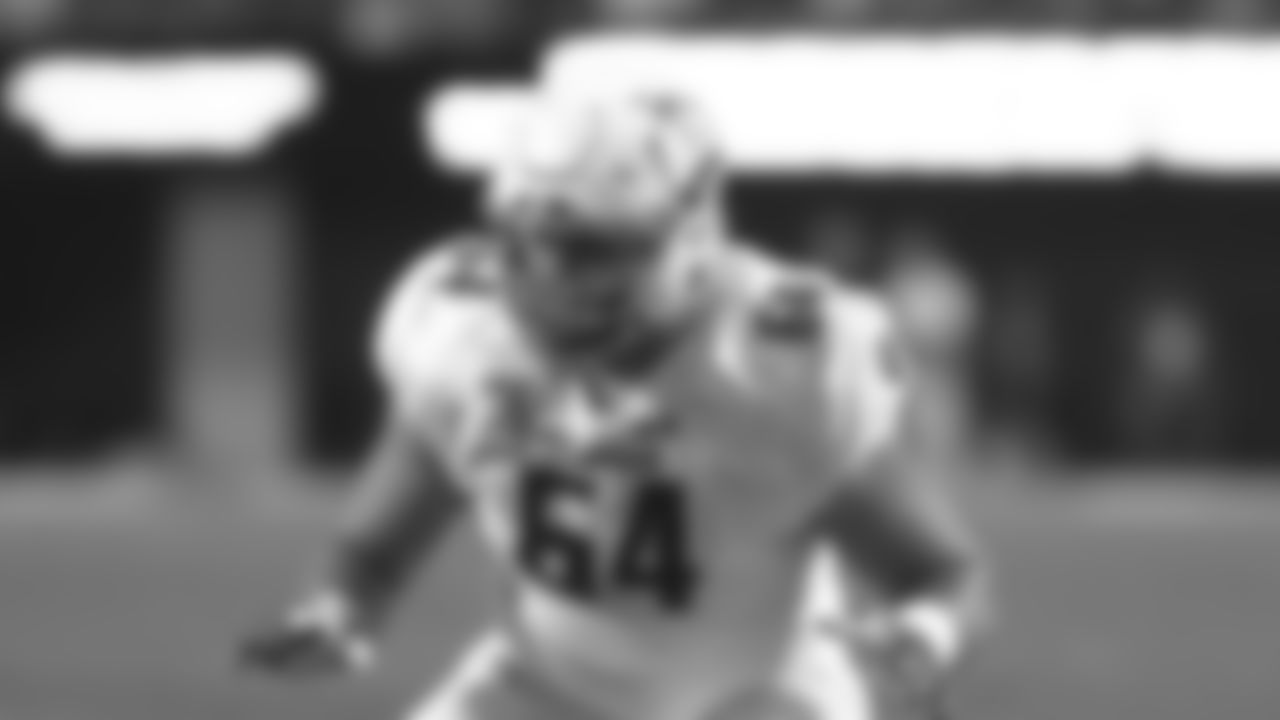 OT/G Nick Saldiveri, Old Dominion
Position flexibility is big for Saldiveri, who played right tackle, right guard and took snaps at center at the Senior Bowl. He stands in at 6-foot-6, 318 pounds.