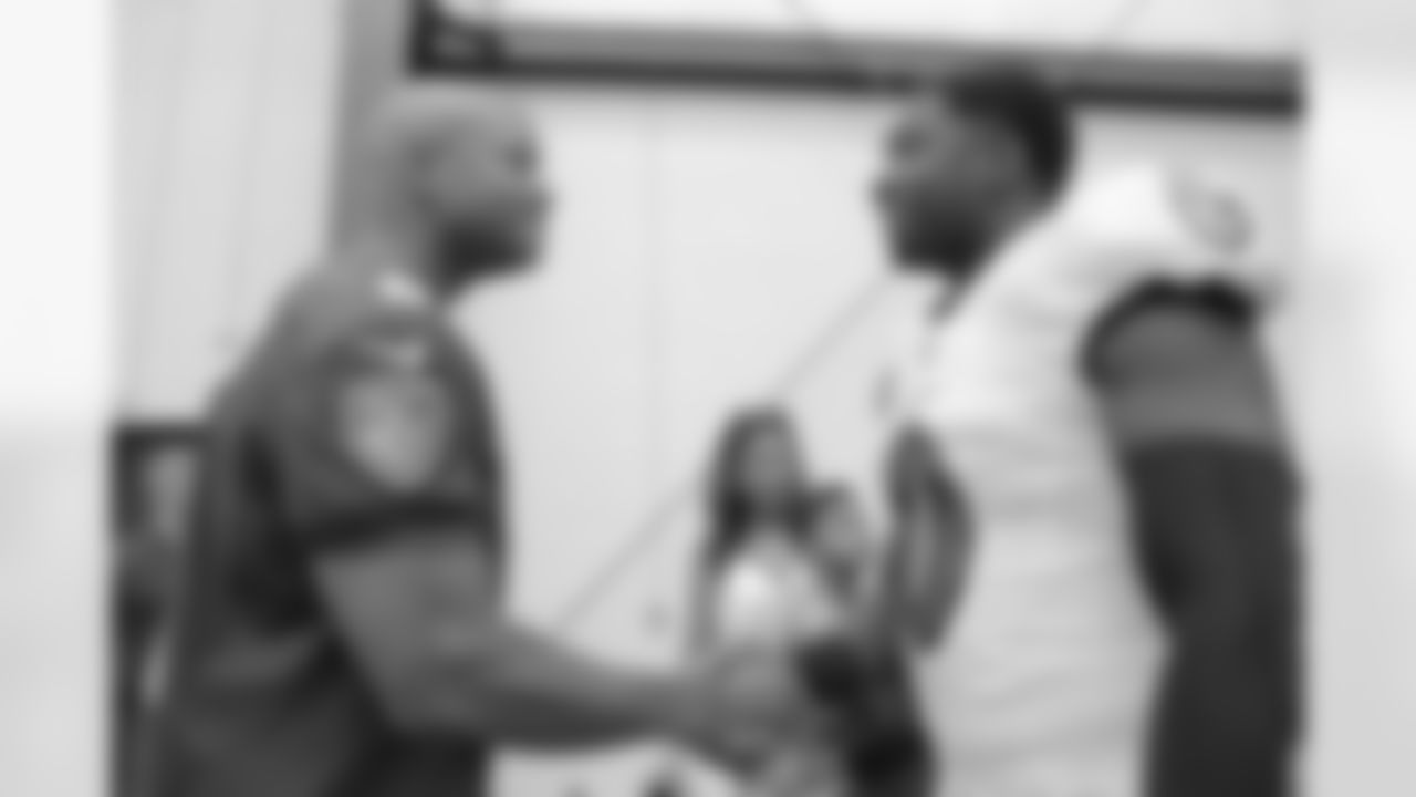 Governor Wes Moore and family visit the Under Armour Performance Center and attended Ravens practice on August 7.