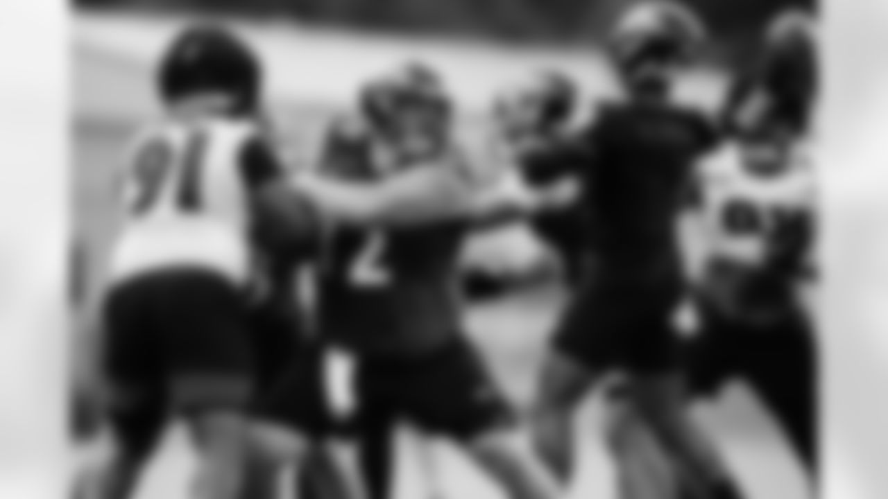 OTA practice at the Under Armour Performance Center in Owings Mills, MD on June 7, 2022.