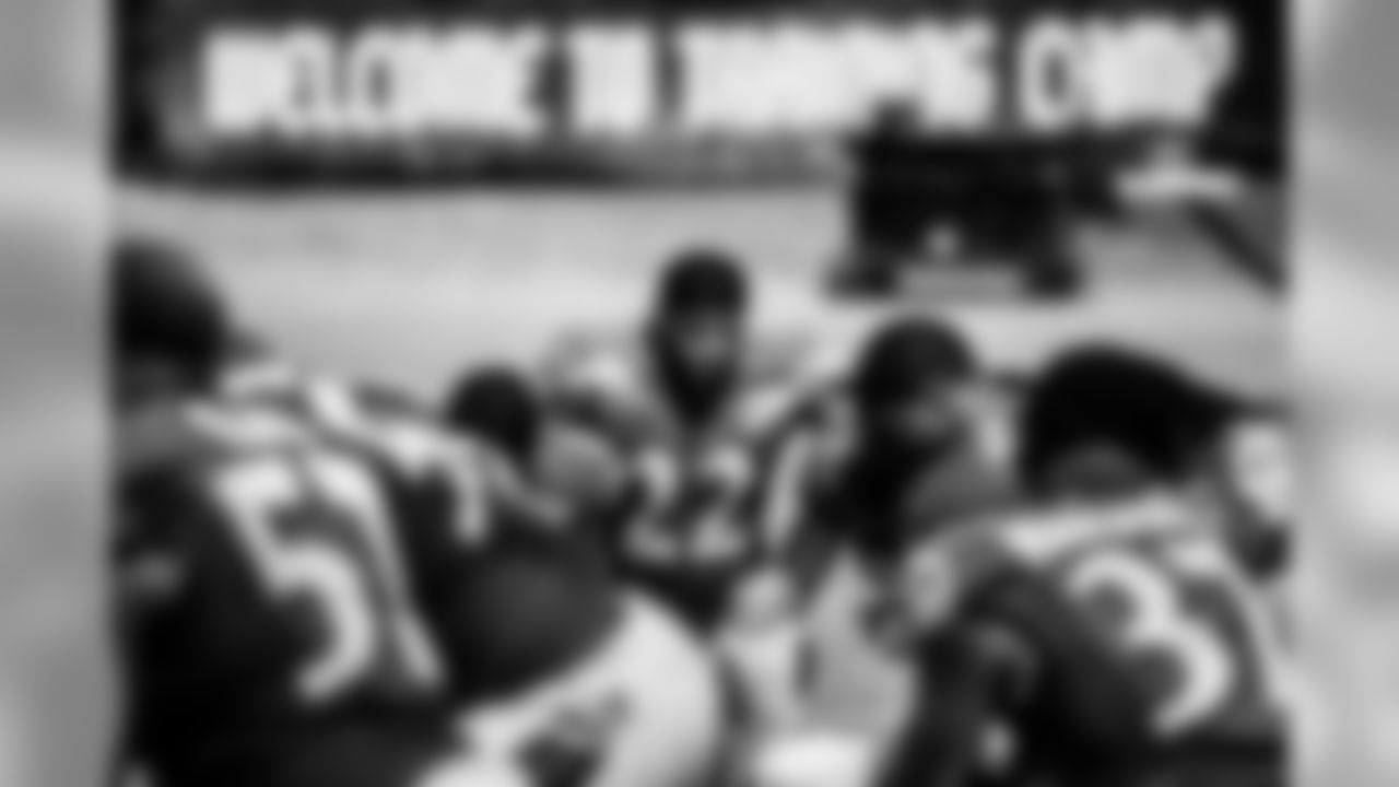 The Baltimore Ravens hold a joint training camp practice with the Jacksonville Jaguars at the Under Armour Performance Center on August 6, 2019 in Owings Mills, MD.