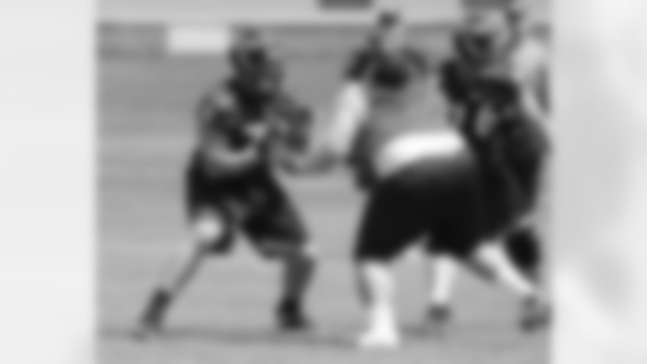 The Ravens hold their first mandatory mini-camp of 2009 at their Owings Mills Training Facility in May 2009.