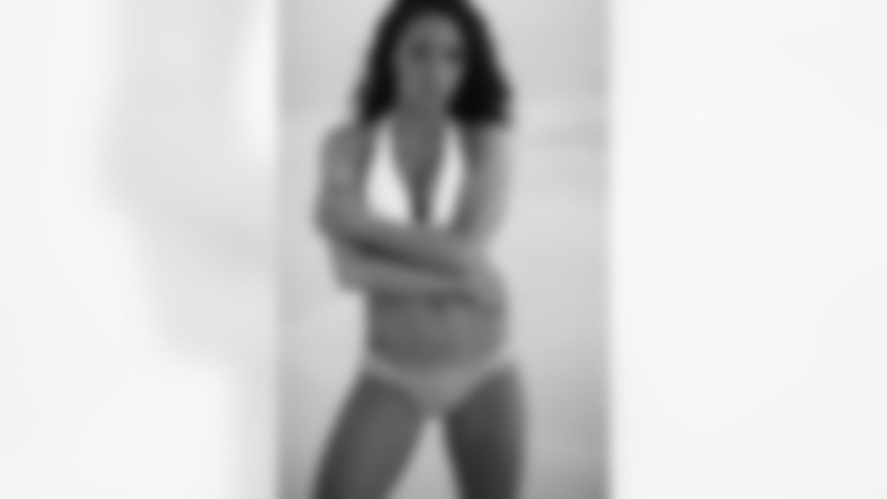 Dana G's photo shoot on Day 5 of the 2010 Spring Fling and the Ravens Cheerleader Swimsuit Calendar Shoot. (Photo by Aaron Huey). Find more photos at facebook.com/baltimoreravens.