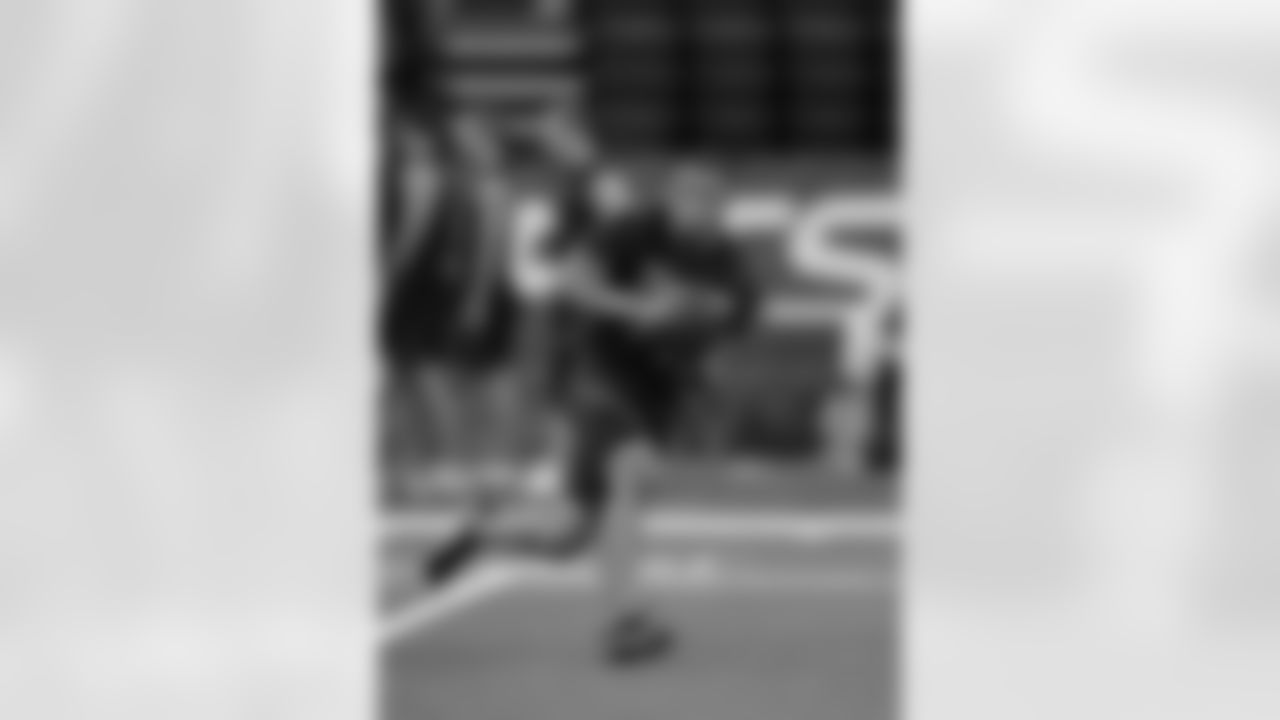 Moore's stock skyrocketed after he measured in bigger than expected (6-foot-0), then checked off all the other question marks. He was fast at 4.42 seconds and explosive with an 11-foot broad jump.