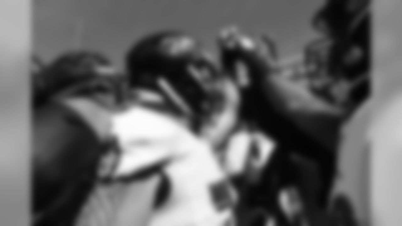 Ravens Team Huddle