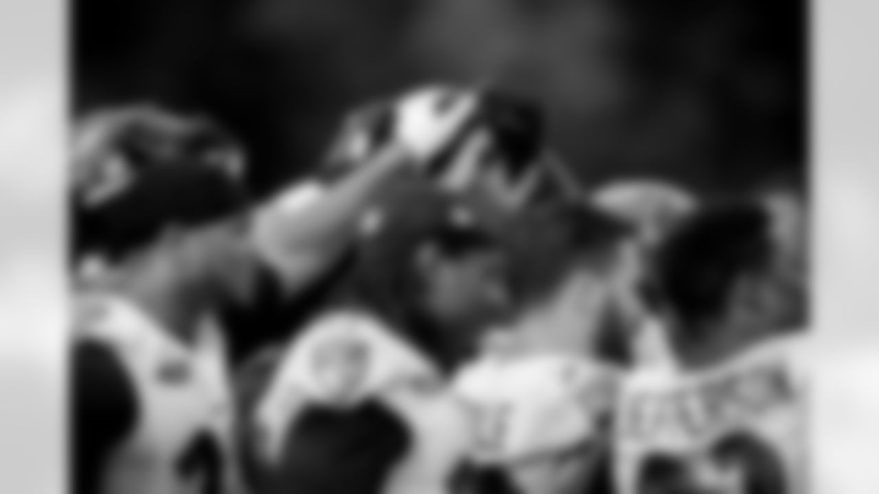 Ravens Team Huddle