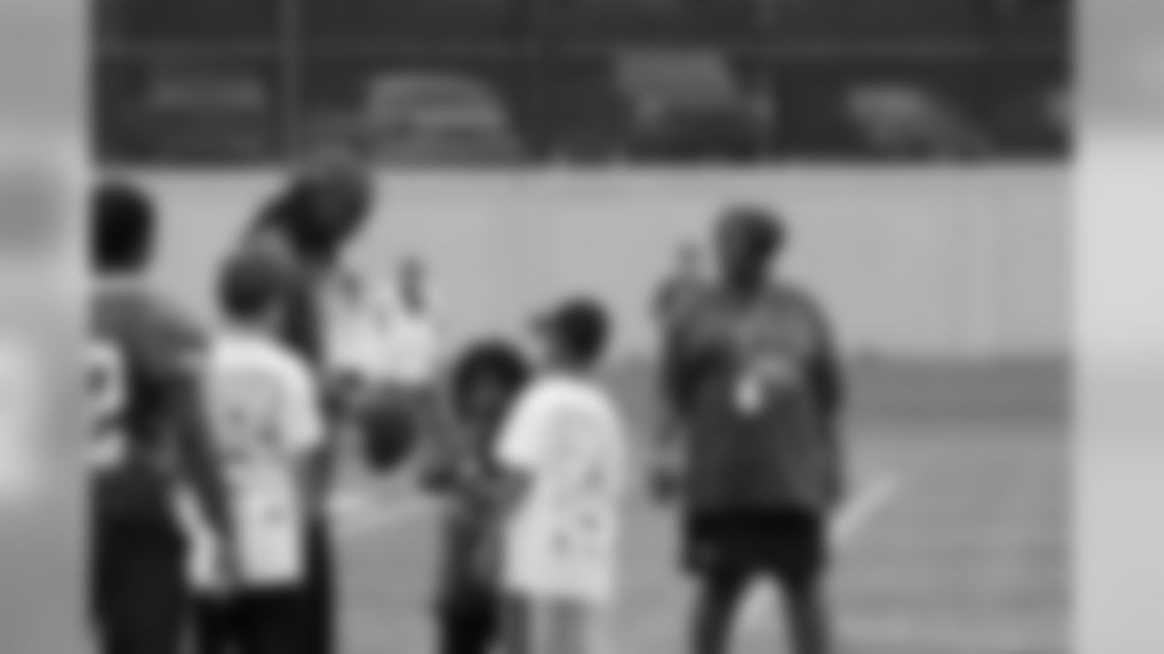 A whopping 558 children attended Ray Rice Day on Saturday, June 12, 2010 in New Rochelle, NY. Rice was joined by Ravens teammates Michael Oher, Lardarius Webb and Joe Flacco, who helped run the football camp for less privileged children.