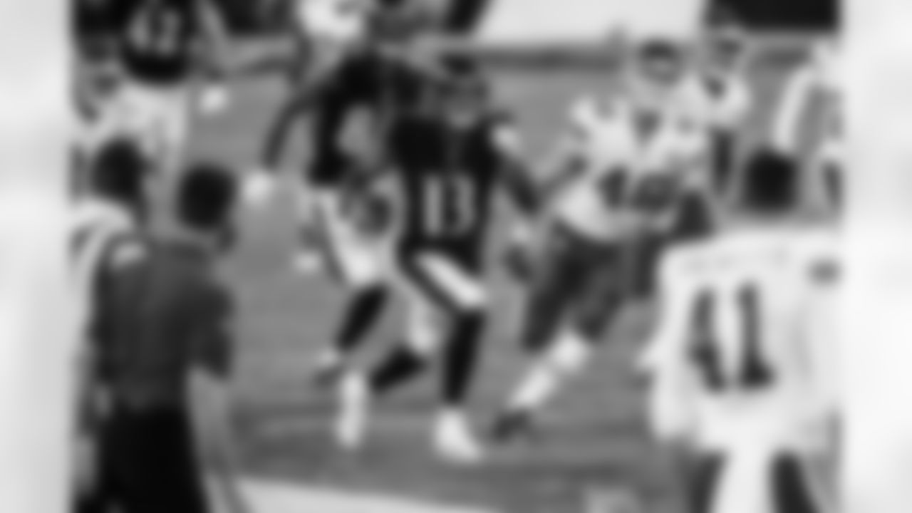 Baltimore Ravens WR Devin Duvernay (13) scores a touchdown on a kickoff return against the Kansas City Chiefs on September 28, 2020 at M&T Bank Stadium