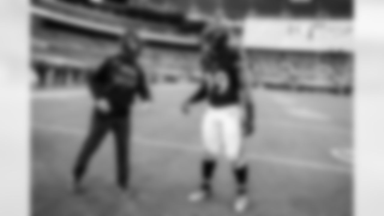 Head Coach John Harbaugh & OLB Matthew Judon