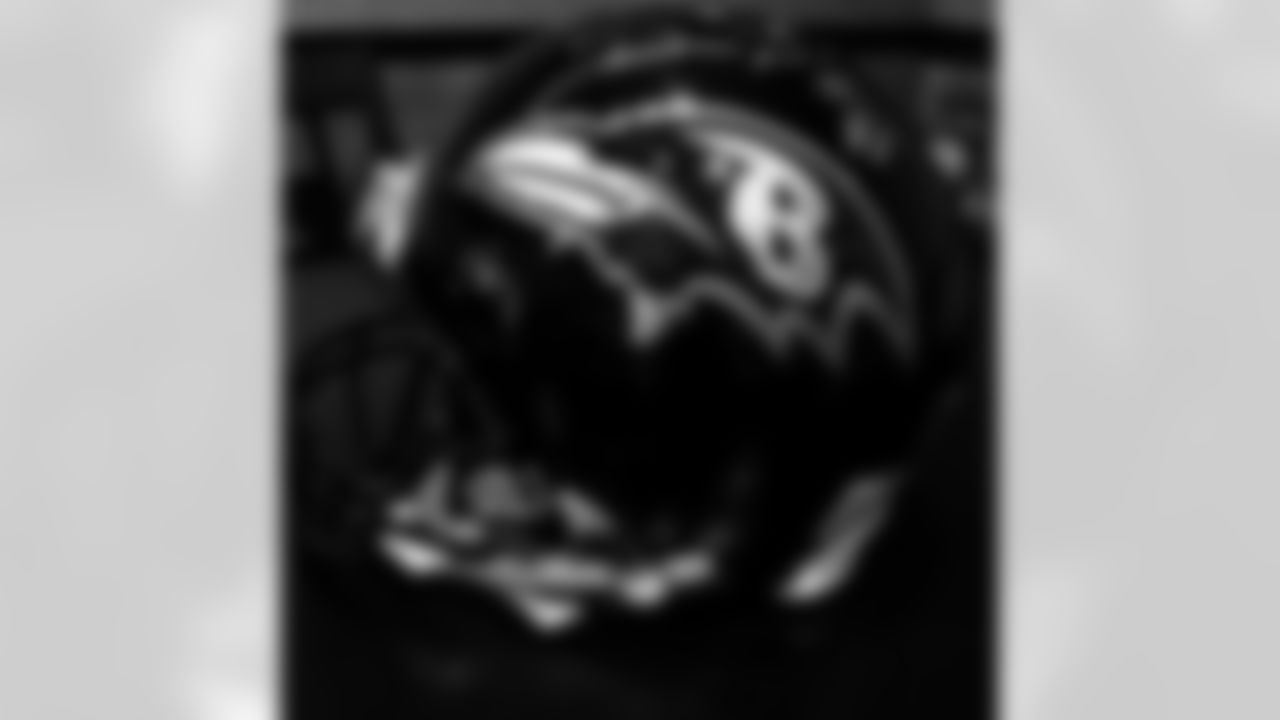 10 PSL Owners were surprised with Autographed Helmets throughout the season! Each helmet was autographed by a member of the Baltimore Ravens team. These players included QB Joe Flacco, the Ravens' Wolfpackm K Justin Tucker, ILB C.J. Mosley, TE Dennis Pitta, OLB Terrell Suggs, CB Jimmy Smith and G/T Marshal Yanda.