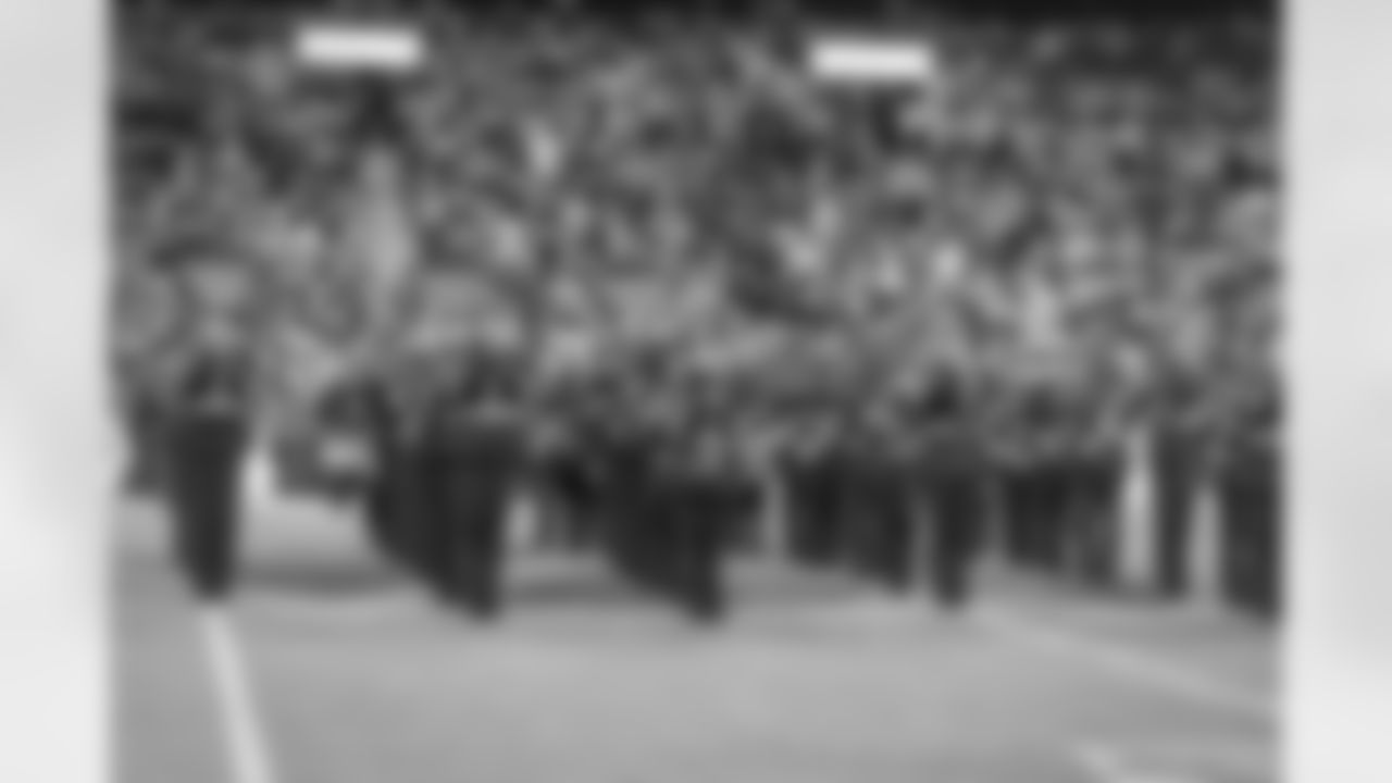 Command Force performing at FedEx Field on December 18, 2022 (Taylor Sims/Washington Commanders)