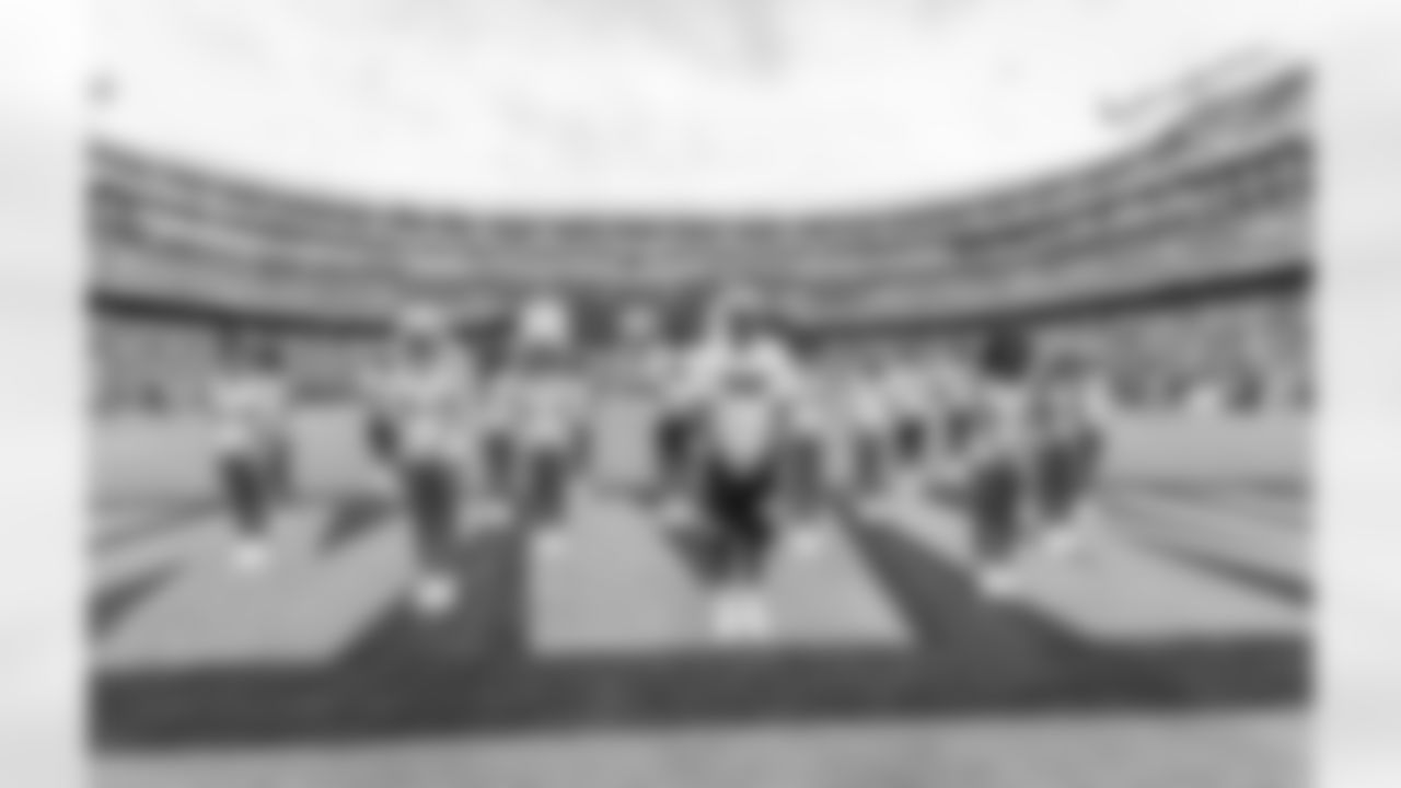 LANDOVER, MD – SEPT 10: Images of Command Force Team at FedEx Field on SEPTEMBER 10, 2023 in Landover, MD (Photo by Taylor Sims for Washington Commanders)