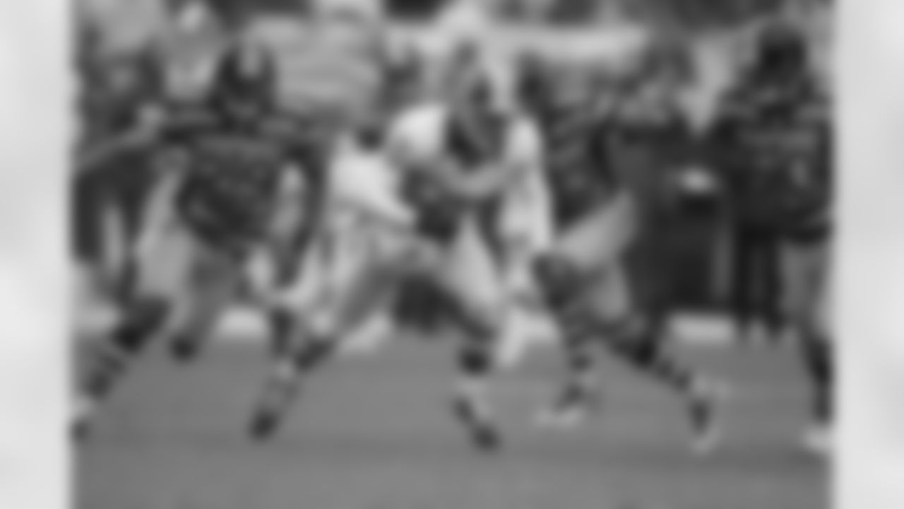 No.10: Three's A Crowd. Redskins' WR Josh Morgan is chased by three Pittsburgh Steeler defenders after making a catch in the Week 8 contest. Morgan led the team in receptions last season with 48.