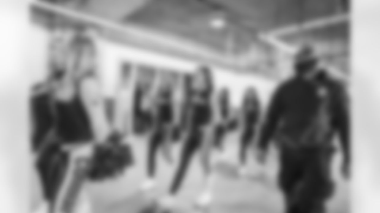 Command Force performing at FedEx Field on January 01, 2022 (Taylor Sims/Washington Commanders)
