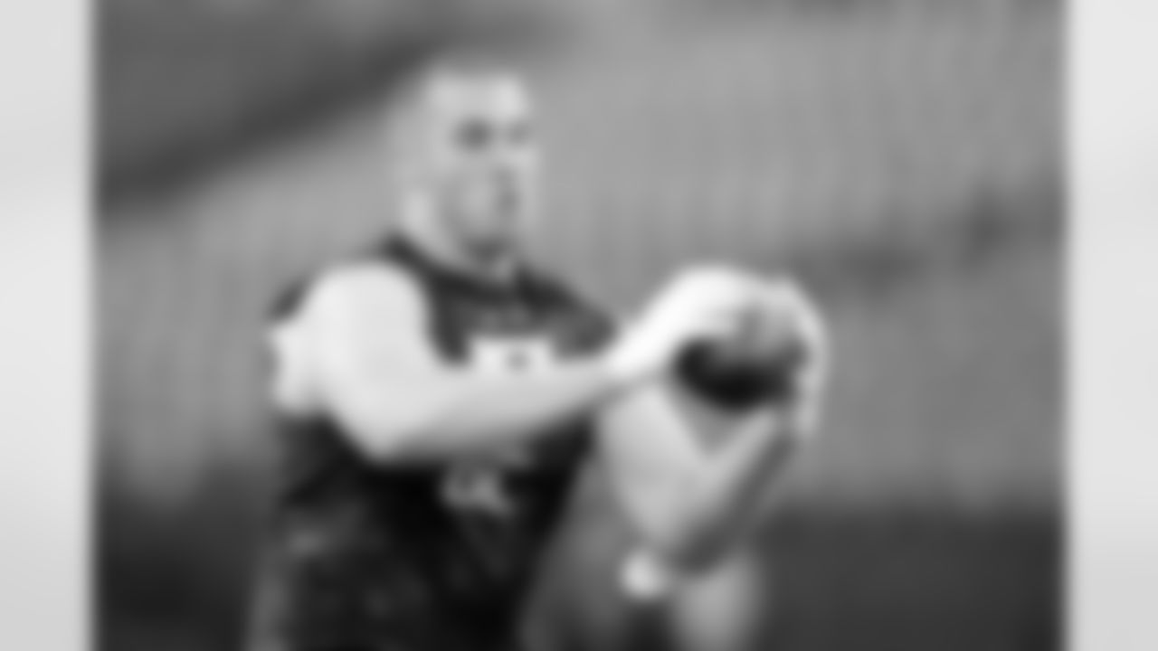 Bjoern Werner participates in individual drills at the 2013 NFL Scouting Combine.