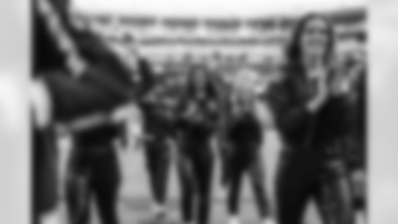 Command Force performing at FedEx Field on January 01, 2022 (Taylor Sims/Washington Commanders)